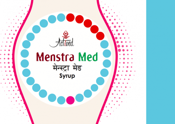 PCOD One Month Starter Pack : Ova C Med (60 Tab x 2) + Menstra C Med (200 ml x 2)